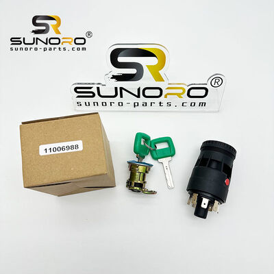 High Quality New Ignition Switch 11006988 VOE11006988 for Wheel Loader L50E L60E L70E L90E L110E