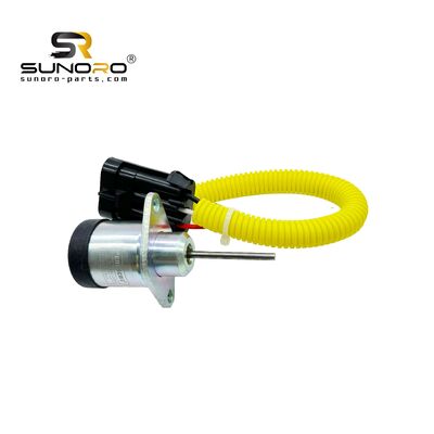 12V Stop Solenoid 1503ES-12A5SUC4S Stop Solenoid Fuel Shutoff Solenoid 1503ES-12A5SUC4S Suitable for S185 Ku-bota Diesel Engine
