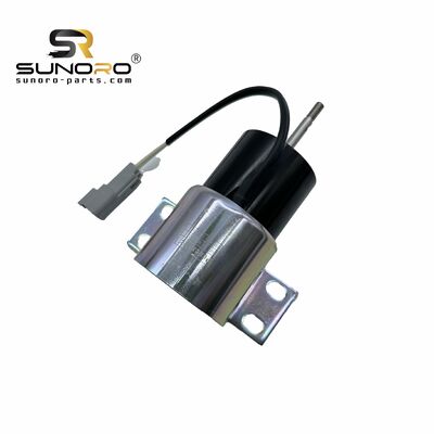 SUNORO High Quality Excavator Spare Parts Engine 0250-12E2LS1 Stop Solenoid Valve 12V 0250-12E2LS1 Fuel Shutoff Solenoid Valve