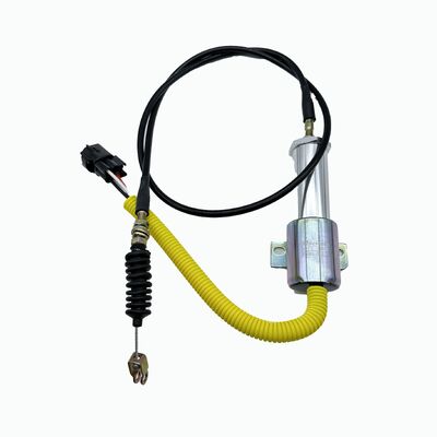 SUNORO High Quality Excavator Parts 11N6-66090 24V Shutoff Flameout 11N6-66090 Stop Solenoid Valve Suitable for R215-9