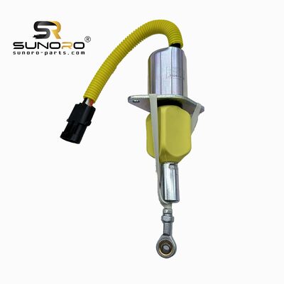 SUNORO High Quality Stop Valve 24v 3930234 Flameout Solenoid Valve 3930234 24V Fuel Shut Off Solenoid Suitable for R305-7 Engine