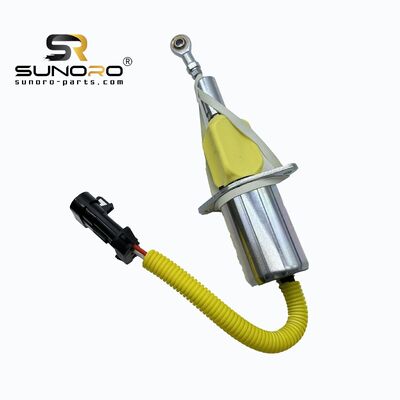 SUNORO High Quality 393-9019 3939019 Diesel Engine Parts Fuel Pump Stop Solenoid 24V for Excavator R335-9