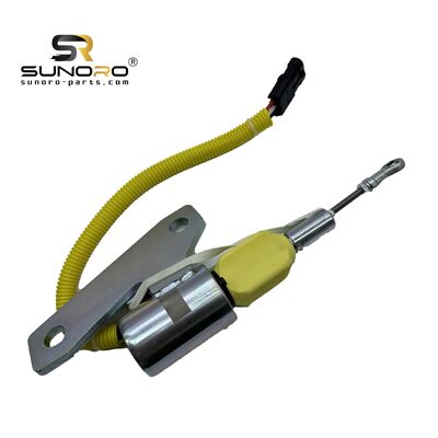 SUNORO R210-5 Parts Shut off Solenoid Valve 24V R210-5 3991625 Stop Solenoid Valve 3991625 Fuel Shut-off Solenoid Valve