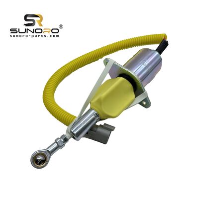 SUNORO High Quality Solenoid Stop Solenoid 24V 4063712 Fuel Shut Off Solenoid Valve Actuator 4063712 for PC360-7