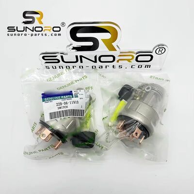 Excavator Ignition Start Switch 08086-20000 08086-30000 22B-06-11910 for PC200-7 PC200-8 PC360-7 PC450-8