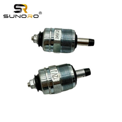 096010-0690 096010-0700 24V 12V Ve Pump Spare Parts Solenoid Valve 146650-0820 146650-3420 for TD27 4M40 4D56 for Excavator