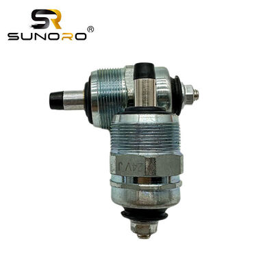 096010-0690 096010-0700 24V 12V Ve Pump Spare Parts Solenoid Valve 146650-0820 146650-3420 for TD27 4M40 4D56 for Excavator