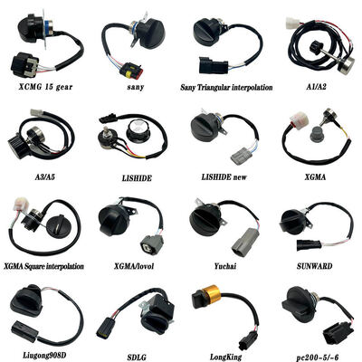 SUNORO E312 E320 Excavator Throttle Knob Ignition Switch 7Y-5465 Excavator Throttle Knob for CATERPILLAR