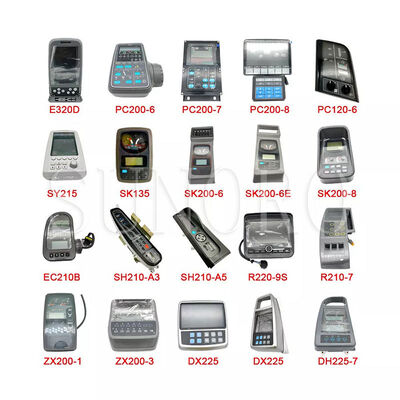 MID140 Excavator Spare Part Monitor Display Screen Control Switch Panel 11383500 for L50F L60F L70F