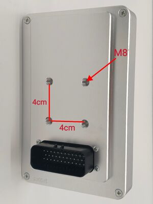 High Quality Universal Excavator Modification Water Temperature Speed Operating Hours and Oil Pressure Display Screen