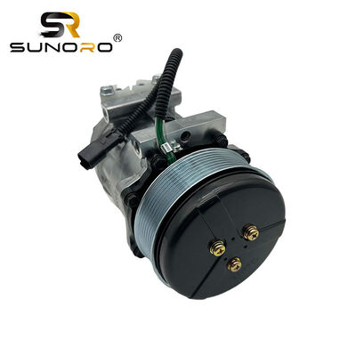 SUNORO Excavator Parts AC Conditioning Compressor 569-07-88122 for Sanden SD7H13 Wheel Loader WA500-7 WA500-8