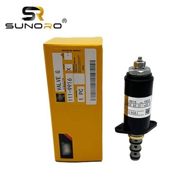 SUNORO 121-1490 121-149 111-9916 E320B E320C E320D Excavator Parts Hydraulic Pump Swing Brake Solenoids