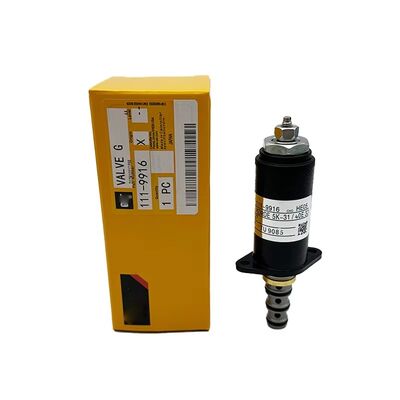 SUNORO 111-9916 KDRDE5K-31/40E30-137 Excavator Hydraulic Pump Solenoids E320C E320B E320D