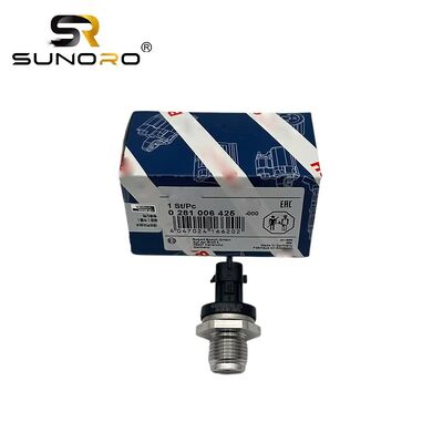 SUNORO Common Rail Pressure Sensor 0281006425 for Excavator