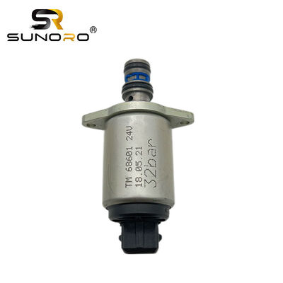 SUNORO Excellent 24V 20bar Excavator Multi-Way Valve Electric Proportional Pilot Solenoid TM68301 TM68601 TM68001