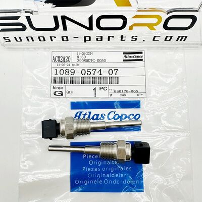 Original 1089057407 1089-0574-07 Temperature Sensor for Atlas Copco Air Compressor Part for Excavator