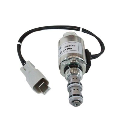 Excavator Spare Parts Diesel Engine Parts Hydraulic Pump Solenoid Valve 24V 201-0950 2010950 for 990H 992K 990K