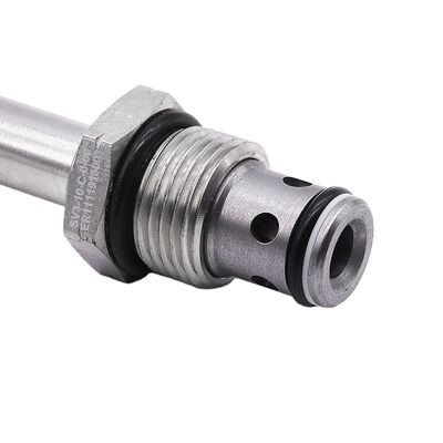 SUNORO Factory Price Excavators Electric Spare Parts Hydraulic Solenoid Valve Spool Core for Relief Valve Normally Closed 13mm