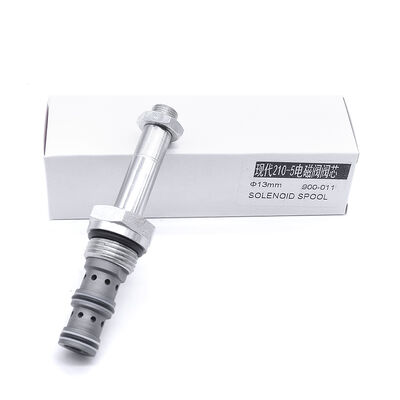 SUNORO Factory Price Excavators Electric Spare Parts Hydraulic Solenoid Valve Spool Core for R210-5 13mm
