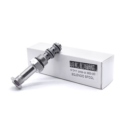 Factory Price Excavators Electric Spare Parts Hydraulic Solenoid Valve Spool SV08-30 for SUNWARD/Liugong /XGMA 13mm