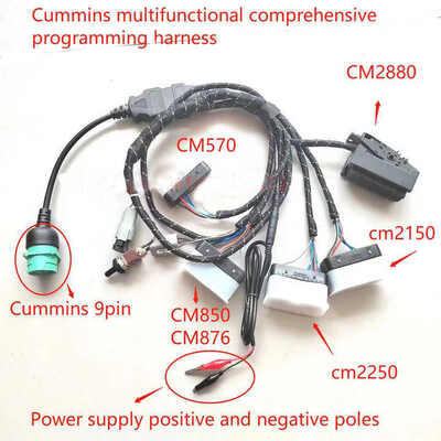Programming Diagnosis Detection Brush Writing Harness Cable Is OEM for diesel Engine of Cummin Vehicle CM570 CM870 CM2150 CM2250