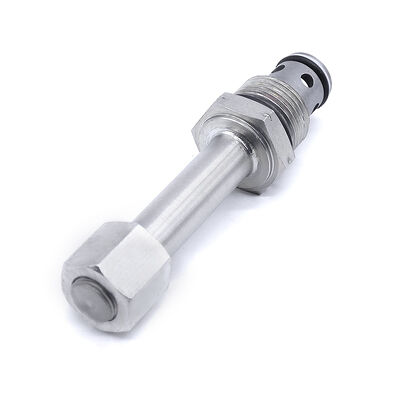 Factory Price Excavators Electric Spare Parts Hydraulic Solenoid Valve Spool Core for Relief Valve Normally Open 13mm