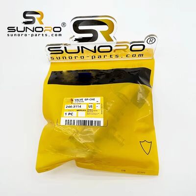 244-3114 Control Valve Assembly Excavator Parts Wheel Loader Regulator 2443114 Solenoid Valve 24V