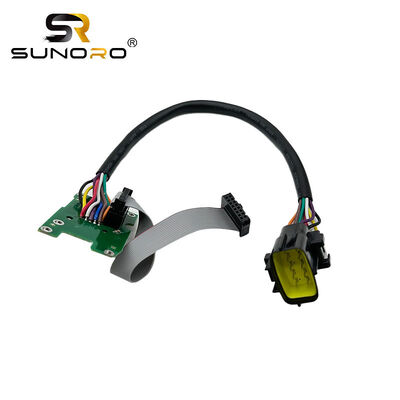 SUNORO for  EC210 EC290 Monitor Display Screen Plug 14390065 Construction Machinery Part for Excavator Monitor Connector