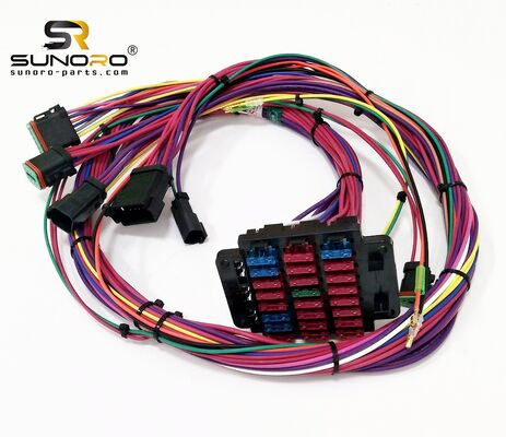 SUNORO 153-2491 Box Wire Beam Assembly 320B Fuse Box Wiring Harness Assembly for 320B 322B 325B 330B Excavator