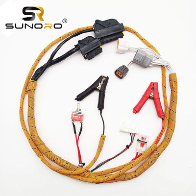 SUNORO High Quality Restarter Test Cable Wiring Harness Is for 4HK1 6HK1 Engine of Isuzu Truck Excavator