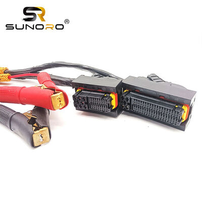 SUNORO High Quality Restarter Test Cable Wiring Harness Is for 4HK1 6HK1 Engine of Isuzu Truck Excavator
