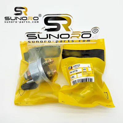 7N-0718 High Quality Ignition Switch Suitable for E320D E320A E320C Excavator C9 Engine with 2 Keys