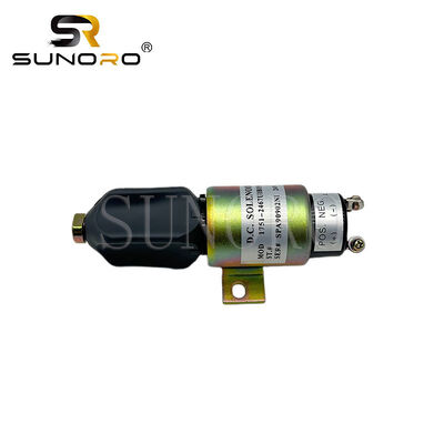 Excavator Engine SA-3766-T 24V Fuel Cut-off Solenoid Valve 1751-24E7U1B1S5A 3864274