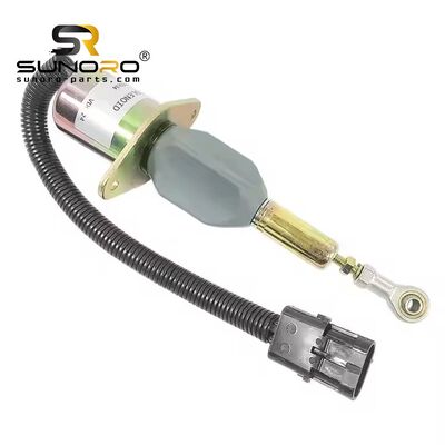 24V Shut Off Solenoid 3930234 Diesel Fuel Shut Off Solenoid Valve for Cum-mins Ko-matsu PC300-7 PC350-7