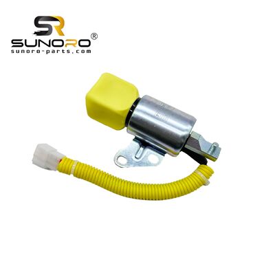 SUNORO 1756ES-12SUC5B1S5 Fuel Shutoff Solenoid 12V 1756ES-12SUC5B1S5 Stop Solenoid Compatible for Ku-bota Engine