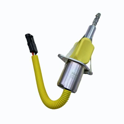 SUNORO High Quality 3928161 R290 24V Diesel Fuel Shut Solenoid 24V 3928161 Cut Off Solenoid Valve for Excavator R290