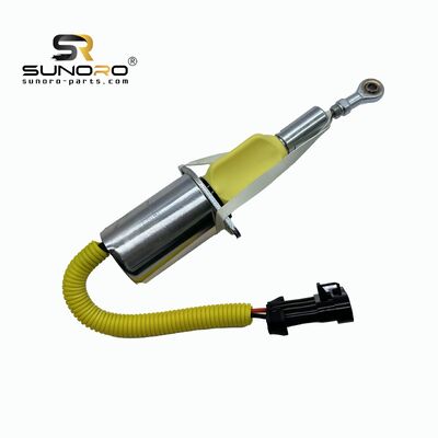 SUNORO High Quality 393-9019 3939019 Diesel Engine Parts Fuel Pump Stop Solenoid 24V for Excavator R335-9