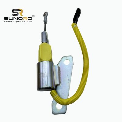 SUNORO R210-5 Parts Shut off Solenoid Valve 24V R210-5 3991625 Stop Solenoid Valve 3991625 Fuel Shut-off Solenoid Valve