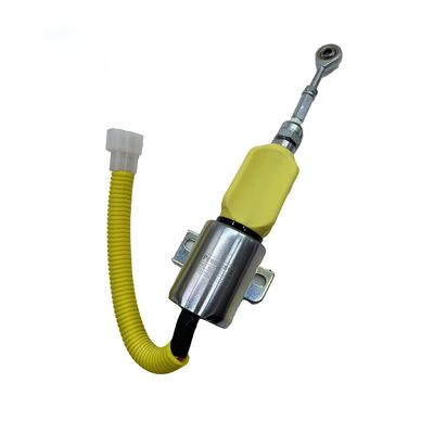 SUNORO Fuel Stop Solenoid Valve 6108-1115030 24V Shutdown Solenoid 24V 6108-1115030 Fuel Cutoff Valve for Excavator