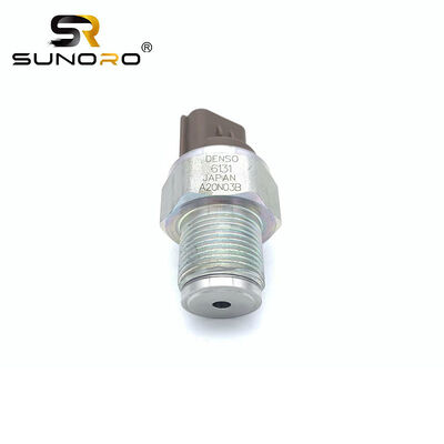 SUNORO Construction Machinery Parts Fuel Common Rail Sensor Pressure Sensor 499000-6131 499000-6310 for ISUZU 4HK1 6HK1 Engine