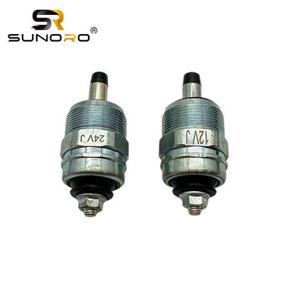 096010-0690 096010-0700 24V 12V Ve Pump Spare Parts Solenoid Valve 146650-0820 146650-3420 for TD27 4M40 4D56 for Excavator