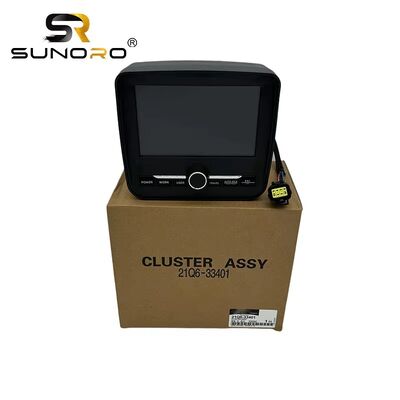 Excavator Parts Monitor Cluster Gauge Panel 21Q6-33400 21Q6-33401 for R140LC-9A R220-9S R-9 21Q633400 21Q633401