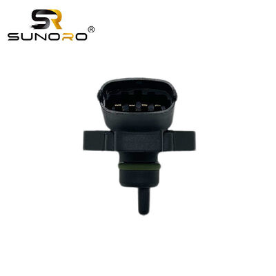 SUNORO MAP Sensor Intake Manifold air Pressure Sensor 0281002316 4893924 Temperature and Pressure Sensor for Excavator