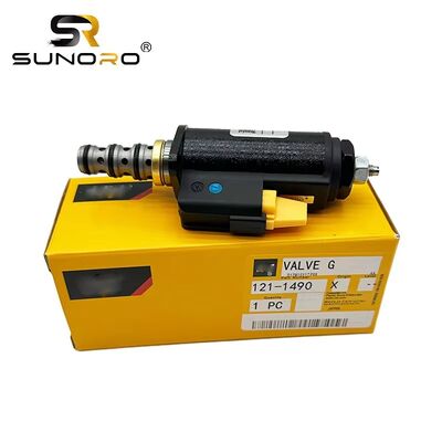 SUNORO 121-1490 121-149 111-9916 E320B E320C E320D Excavator Parts Hydraulic Pump Swing Brake Solenoids