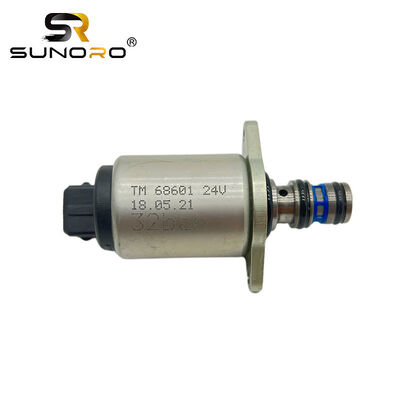SUNORO Excellent 24V 20bar Excavator Multi-Way Valve Electric Proportional Pilot Solenoid TM68301 TM68601 TM68001