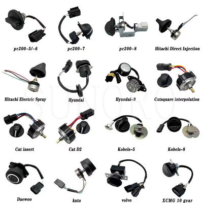 SUNORO Excavator Accessories Suitable for Doushan DH225-7 DH300-7 2552-1004 Throttle Knob Potentiometer