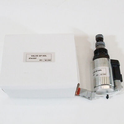 SUNORO Excavator Spare Part VDC12 NO.2560 474-9387 SOLENOID VALVE Machinery Parts 972H 4749387