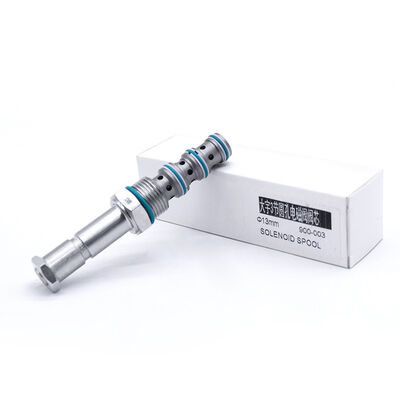 Excavators Electric Spare Parts Hydraulic Solenoid Valve Spool for Dae-woo Three Joints Circular Hole Diameter 13mm