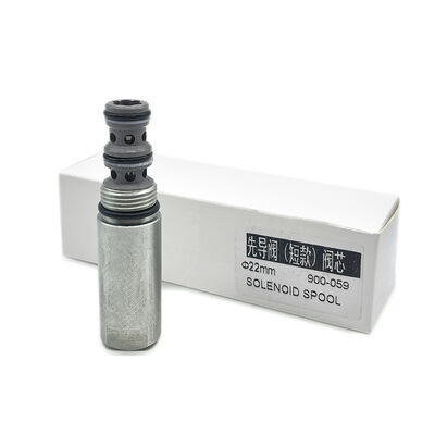 SUNORO Factory Price Excavators Electric Spare Parts Hydraulic Solenoid Valve Spool for Pilot Valve Short 22mm