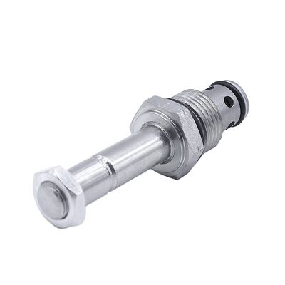 SUNORO Factory Price Excavators Electric Spare Parts Hydraulic Solenoid Valve Spool Core for Relief Valve Normally Closed 13mm